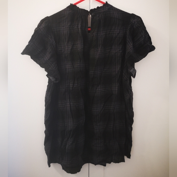 Torrid plaid top tunic - Picture 4 of 4